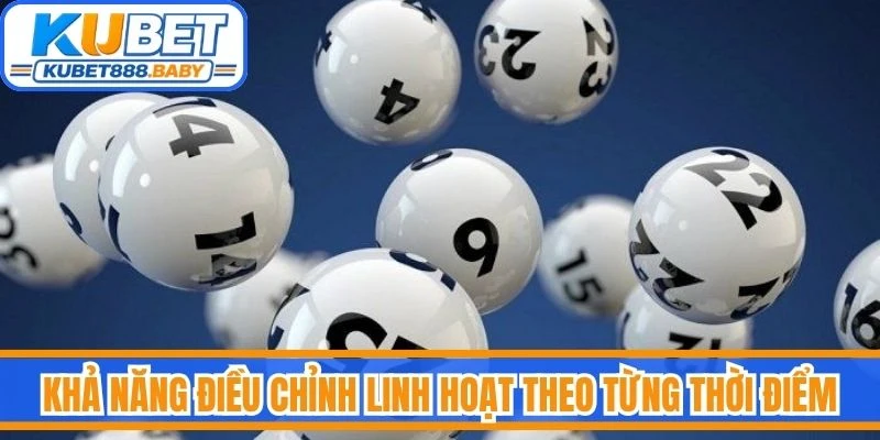 Khả năng điều chỉnh linh hoạt theo từng thời điểm dựa trên thông tin mới
